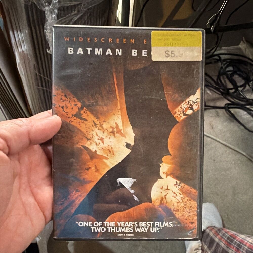 Warner Bros. Batman Begins DVD Widescreen 2005 PG-13 Region 1 140 Min